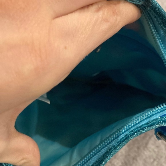 Glitter Neon Heart Animal Print Design Bag - Picture 8 of 10